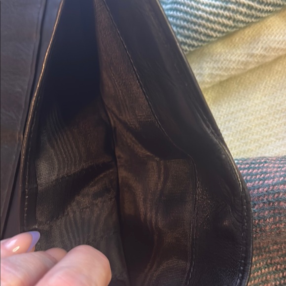 Salvatore Ferragamo Black Leather Wallet with Gold Hardware EUC!!!! - Picture 15 of 16